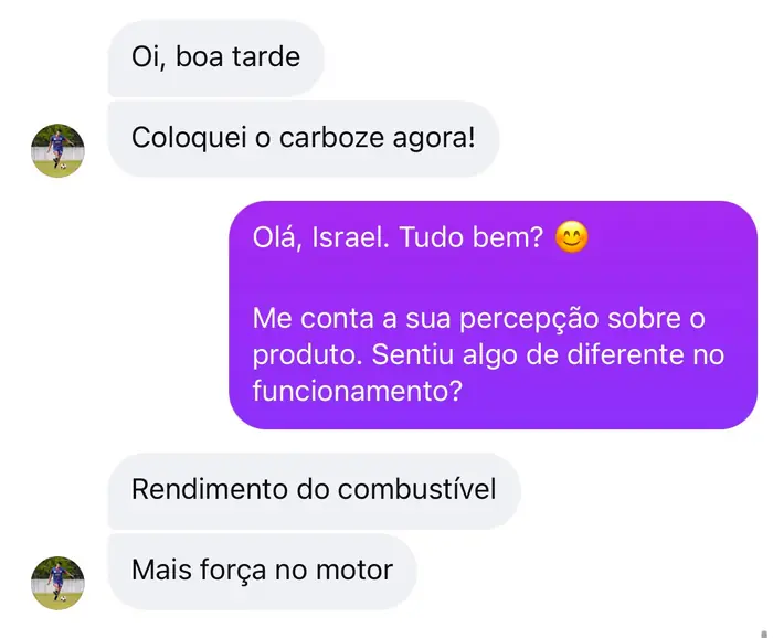 Depoimento de cliente CarboZé 2