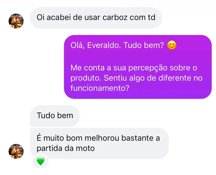 Depoimento de cliente CarboZé 4